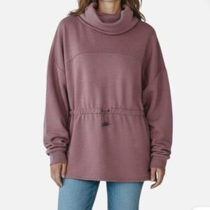 Nine West Burgundy Activewear Top